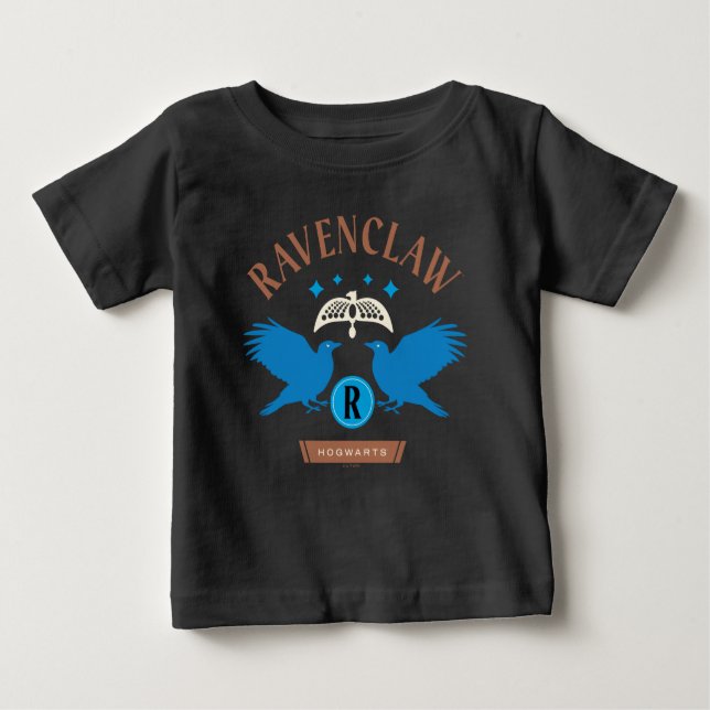 Camiseta Para Bebê RAVENCLAW™ House Double Eagle Diadem Graphic (Frente)