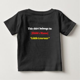 Camiseta Para Bebê "Ready to Learn, Ready to Shine!" – Cute Kindergar