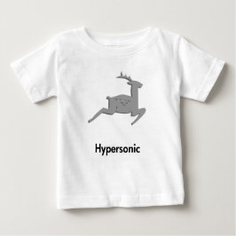 Camiseta Para Bebê Rebelde Hipersônico