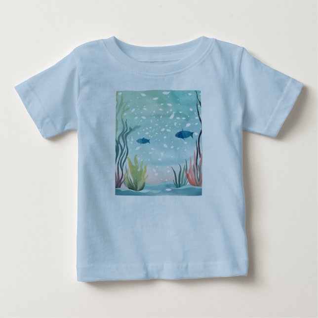 Camiseta Para Bebê Recife coralino (Frente)