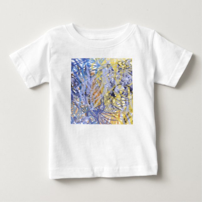 Camiseta Para Bebê Recife de Coral Iluminado pelo Sol (Frente)