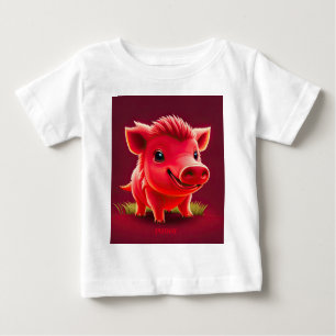 Camiseta Para Bebê Red BABY Razorback