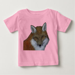 Camiseta Para Bebê Red Fox Baby T-Shirt