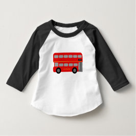 Camiseta Para Bebê Red London Bus
