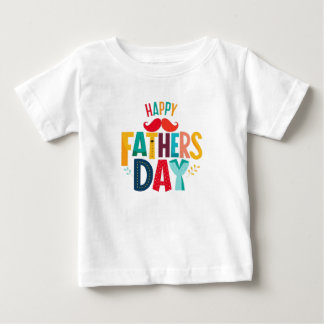 Camiseta Para Bebê Red Mustache