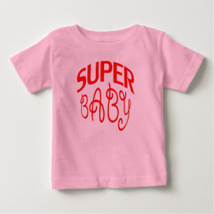 Camiseta Para Bebê Red super bebê