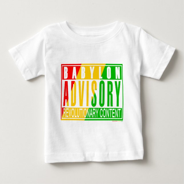 Camiseta Para Bebê Reggae de RASTA (Frente)
