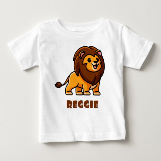 CAMISETA PARA BEBÊ REGGIE (Frente)