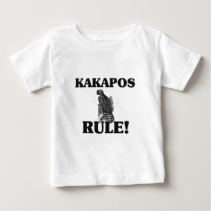 Camiseta Para Bebê Regra dos KAKAPOS!