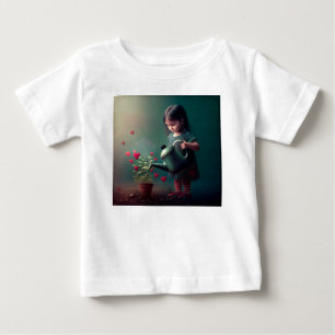 Camiseta Para Bebê Regue Seu Amor