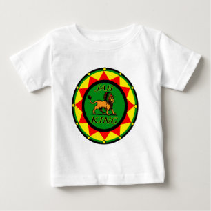 Camiseta Para Bebê Rei de Jah