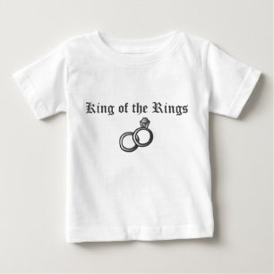 Camiseta Para Bebê Rei dos Anéis