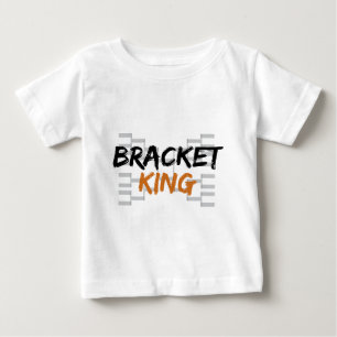 Camiseta Para Bebê Rei Faculdade Basquetebol do suporte