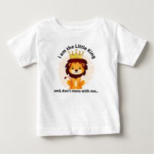 Camiseta Para Bebê Rei Leão Bela Jura