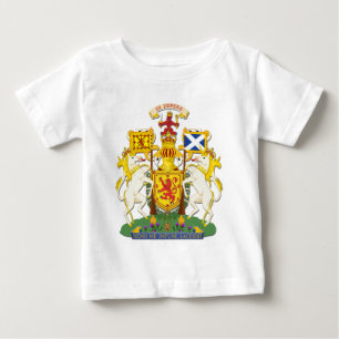 Camiseta Para Bebê Reino da brasão de Scotland