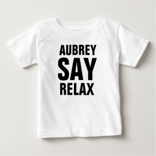 Camiseta Para Bebê Relaxe o t-shirt infantil