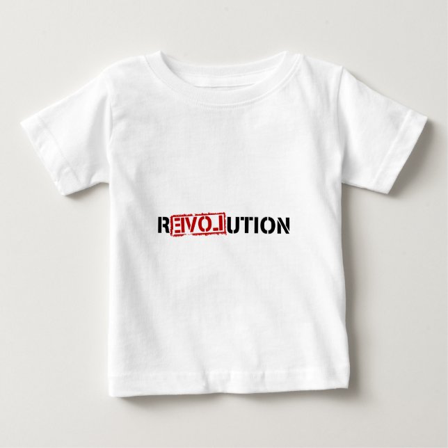 Camiseta Para Bebê Reloveution (Frente)