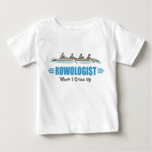 Camiseta Para Bebê Remo Humorístico