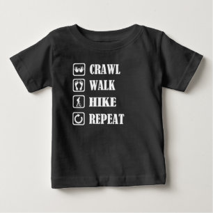 CAMISETA PARA BEBÊ REPETIÇÃO DE HIKE DE CAMINHÃO