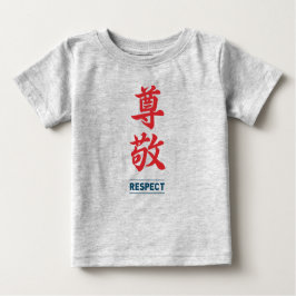 Camiseta Para Bebê Respeito 2