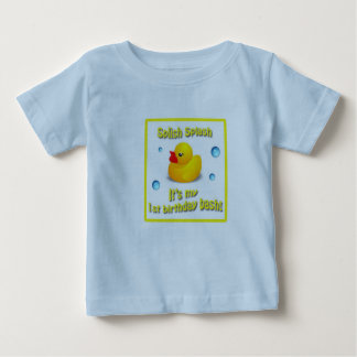 Camiseta Para Bebê Respingo de Splish!