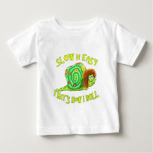 Camiseta Para Bebê Retarde e fácil que é como eu rolo