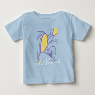 Camiseta Para Bebê Retrato Autógrafo de Lola