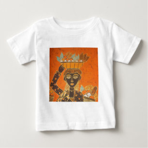 Camiseta Para Bebê Retro Bonito Van Gogh Vintage Lady Portrait.jpg
