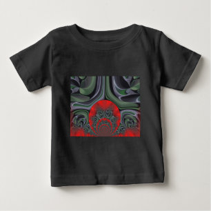 Camiseta Para Bebê Retro Hakuna Matata Flora-presente Anel de Fogo