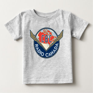 Camiseta Para Bebê Retroativo 1940-1958