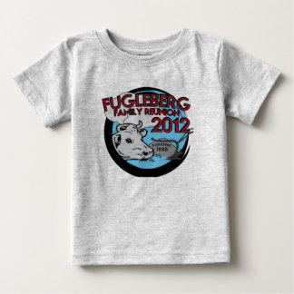 Camiseta Para Bebê Reunião de família 2012 de Fugleberg