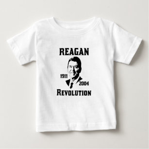 Camiseta Para Bebê Revolução de Reagan