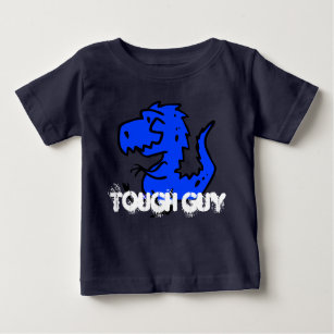 Camiseta Para Bebê Rex do tiranossauro do "tipo duro"
