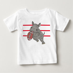 Camiseta Para Bebê Rhino Baby T-Shirt