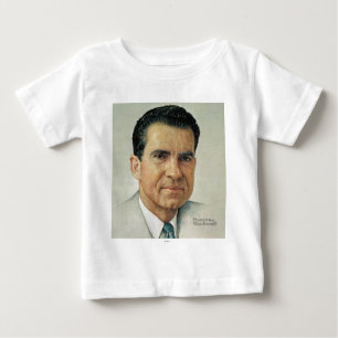 Camiseta Para Bebê Richard Milhouse Nixon