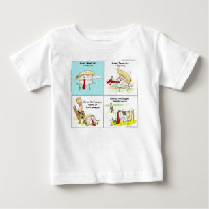 Camiseta Para Bebê Rick London "Humpty Trumpty" Presentes Divertidos