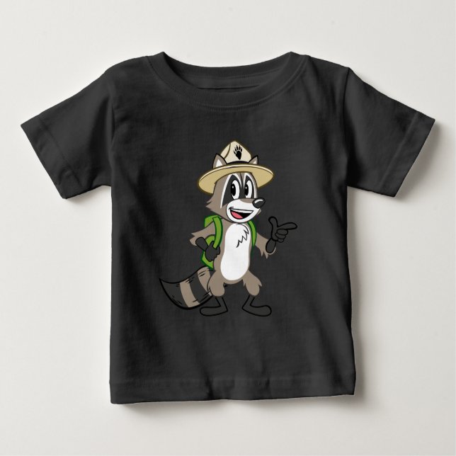 Camiseta Para Bebê Rick Ranger | Ponteiro de Rick de perigo (Frente)