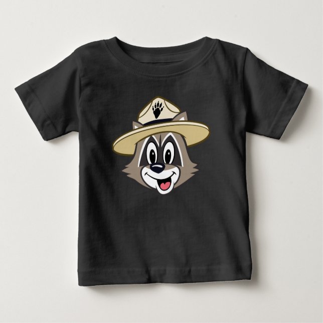 Camiseta Para Bebê Rick Ranger | Ranger Rick Face (Frente)