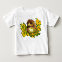 Rico Cachorro Aquarela Projetada Criança T-Shirt
