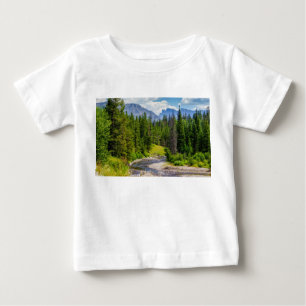 Camiseta Para Bebê Rio North Fork Shoshone