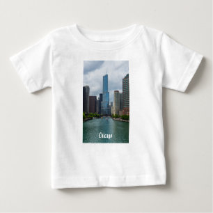 Camiseta Para Bebê Rio Trump Tower Chicago