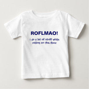 Camiseta Para Bebê Rir à beça
