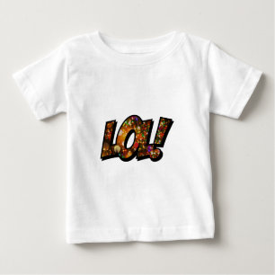 Camiseta Para Bebê Riso para fora Bokeh alto de LOL