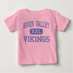 Camiseta Para Bebê River Valley - Viquingues - segundo grau - Marion