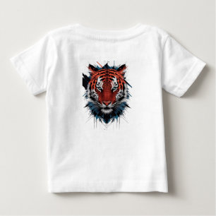 Camiseta Para Bebê Roar Power" Baby Tiger T Shirt