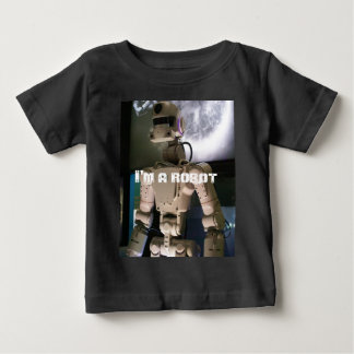Camiseta Para Bebê Robô