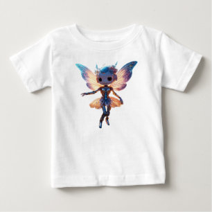 Camiseta Para Bebê Robô Pixie Bailarina Fofa Dançando