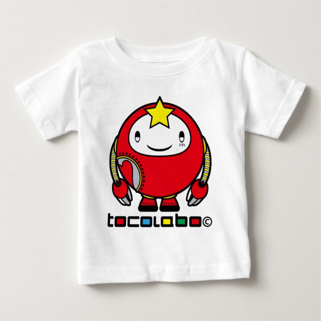 CAMISETA PARA BEBÊ ROBOT-ROPO (Frente)