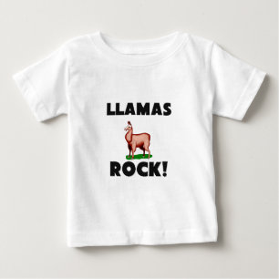 Camiseta Para Bebê Rocha dos lamas