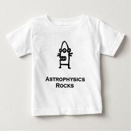 Camiseta Para Bebê Rochas Astrofísicas de Três Olhos Bot
